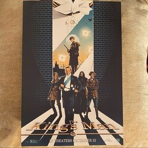 THE KING’S MAN 2022 LE Collector’s Print - Exclusive art by Julien Rico Jr.